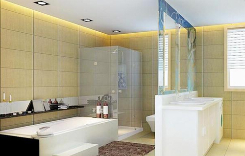 淋浴房装修效果图 卫生间淋浴房效果图