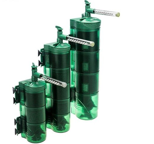 七大优势多功能内置式雨淋过滤器 1、多种功能集于一身 —— 集水体循环,水质过滤盒增加水中溶氧量等众多功能于一身,真正实现一机多用高效便利。 2、高效过滤 —— 多重的进水口分布设计,能够有效配合滤盒中的生化绵和活性炭,进行更加高效的过滤盒净水工作。 3、独特过滤结构 —— 多重过滤盒内置不同滤材,针对水族箱多种过滤问题设计而成,源源不断的输出清洁水流。 4、清洁油膜设计 —— 特殊设计的除油膜装置,能够悬停