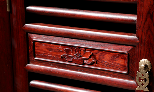 中式家装必入的红木鞋柜，环保结实高颜值!
