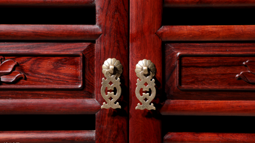 中式家装必入的红木鞋柜，环保结实高颜值!